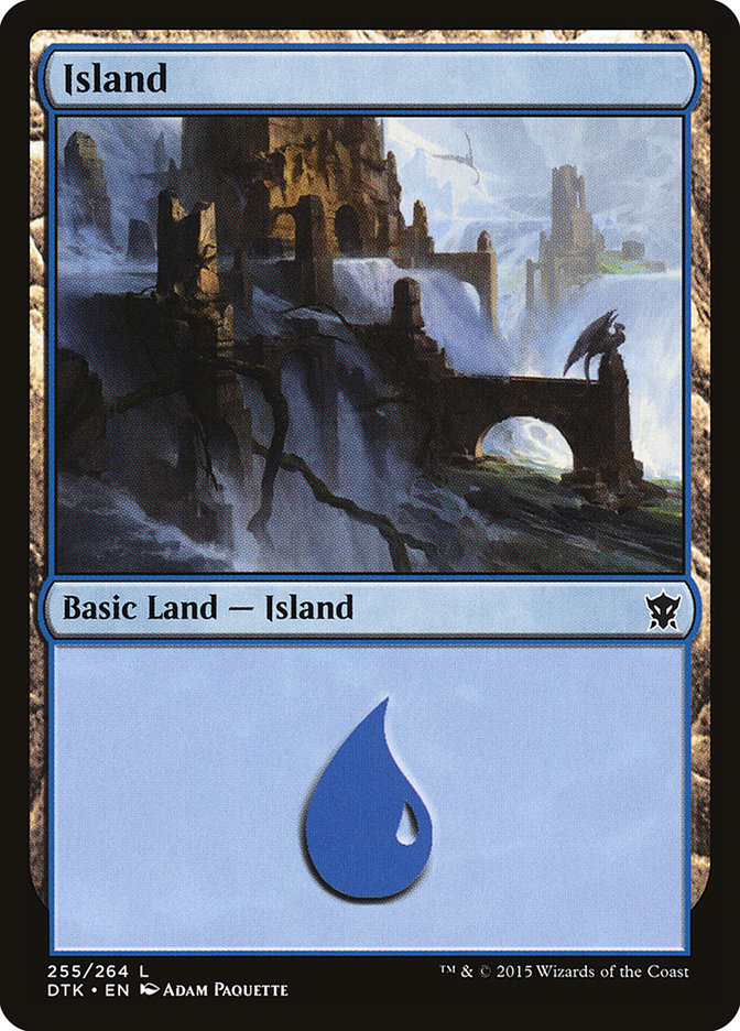 Island (255) [Dragons of Tarkir] | Good Games Morley