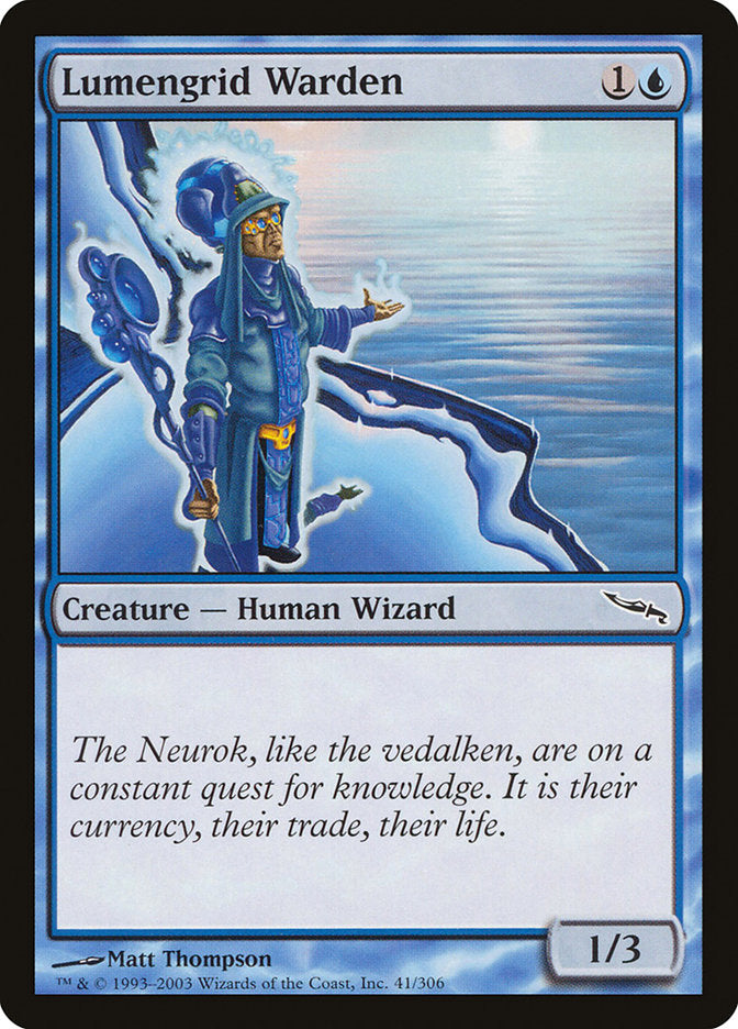 Lumengrid Warden [Mirrodin] | Good Games Morley