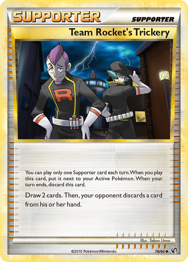 Team Rocket's Trickery (78/90) [HeartGold & SoulSilver: Undaunted] | Good Games Morley