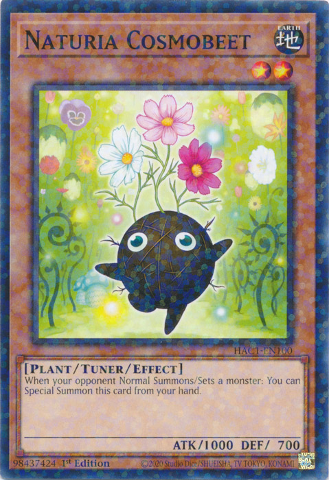Naturia Cosmobeet (Duel Terminal) [HAC1-EN100] Common | Good Games Morley