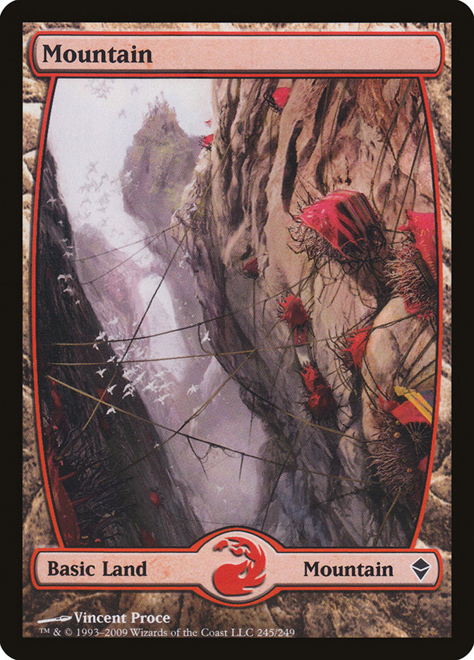 Mountain (245) [Zendikar] | Good Games Morley