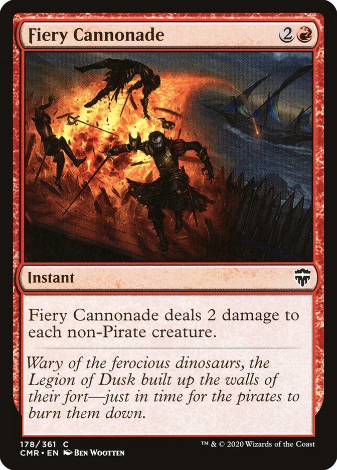 Fiery Cannonade [Commander Legends] | Good Games Morley