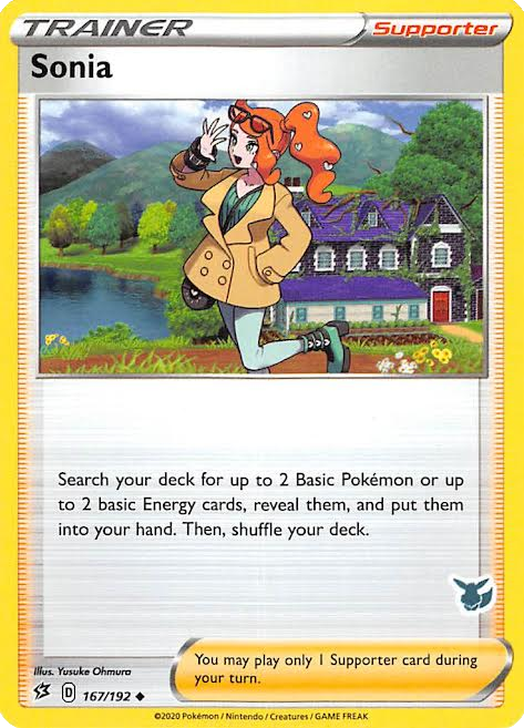 Sonia (167/192) (Eevee Deck) [Battle Academy 2022] | Good Games Morley