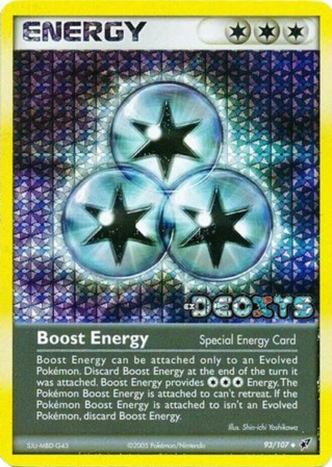 Boost Energy (93/107) (Stamped) [EX: Deoxys] | Good Games Morley