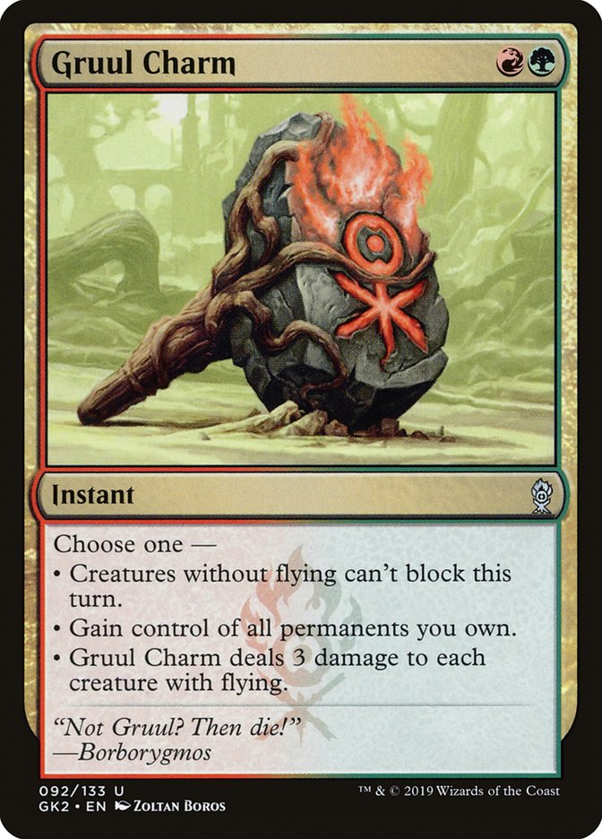 Gruul Charm [Ravnica Allegiance Guild Kit] | Good Games Morley