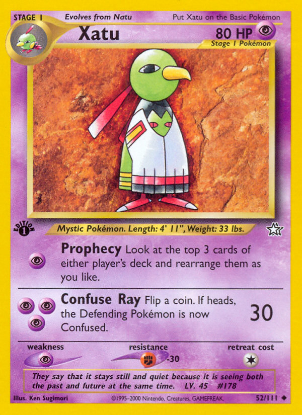 Xatu (52/111) [Neo Genesis 1st Edition] | Good Games Morley