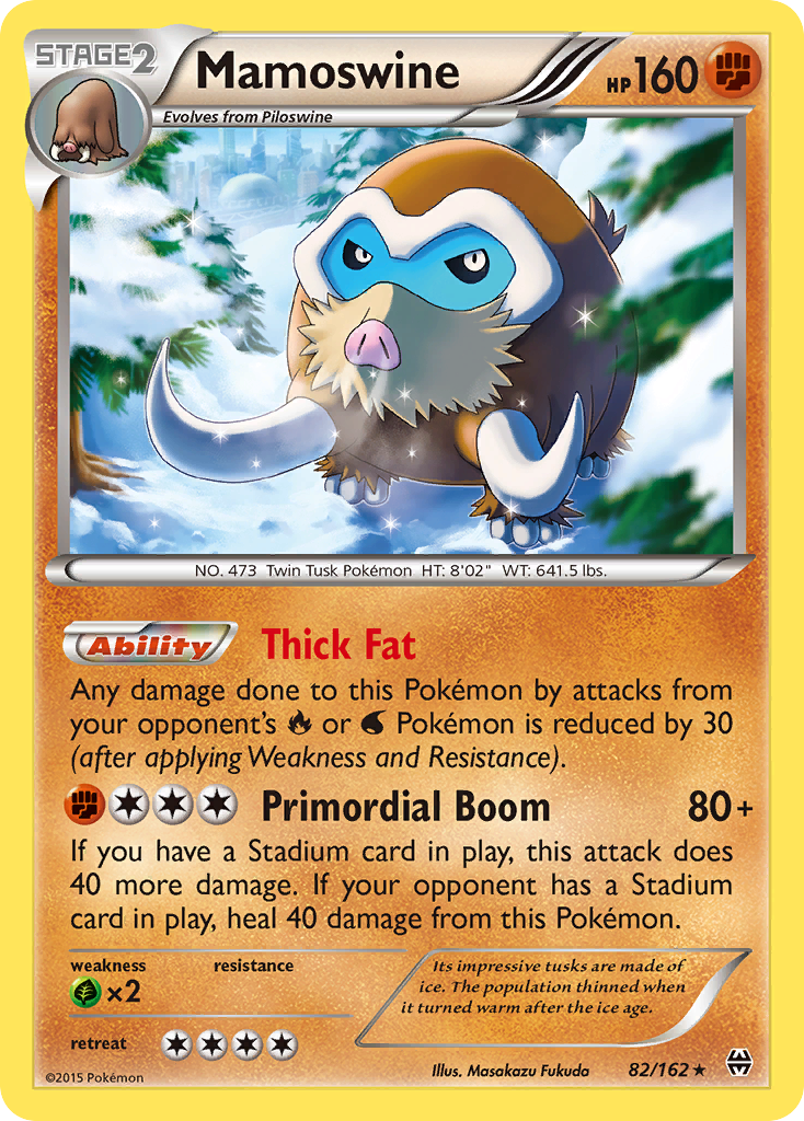 Mamoswine (82/162) [XY: BREAKthrough] | Good Games Morley