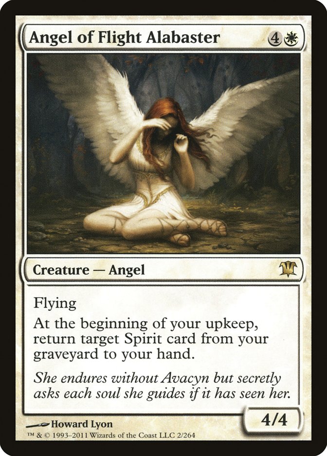 Angel of Flight Alabaster [Innistrad] | Good Games Morley