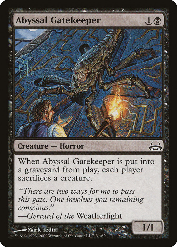 Abyssal Gatekeeper [Duel Decks: Divine vs. Demonic] | Good Games Morley