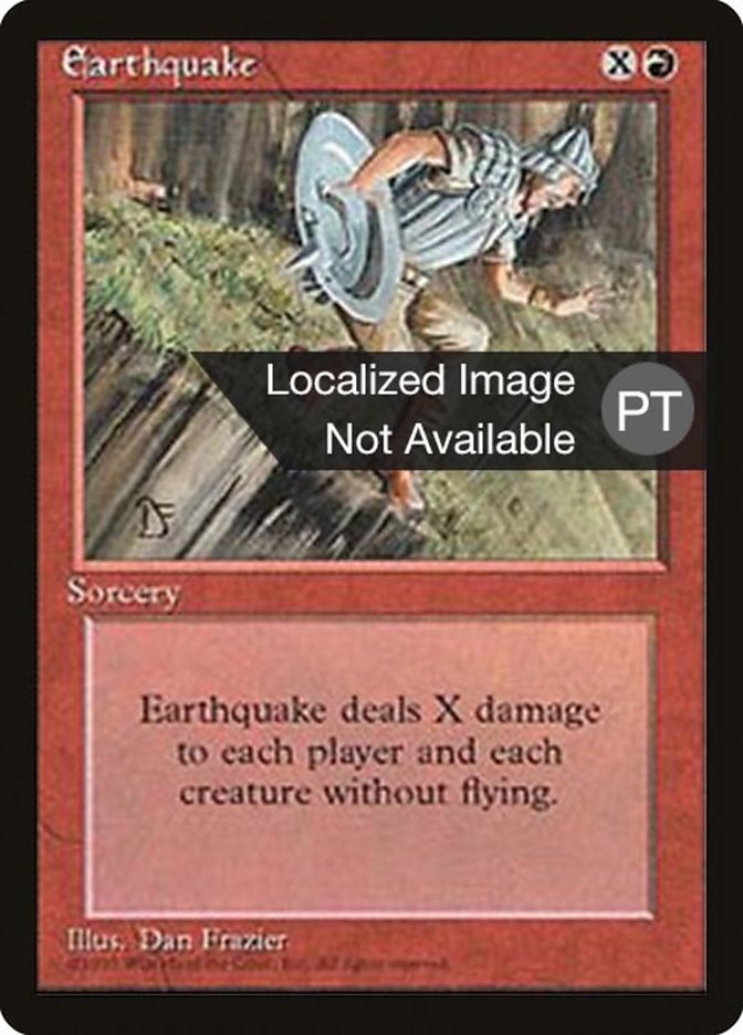 Earthquake [Fourth Edition (Foreign Black Border)] | Good Games Morley