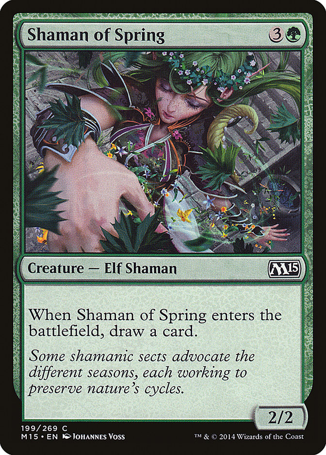 Shaman of Spring [Magic 2015] | Good Games Morley