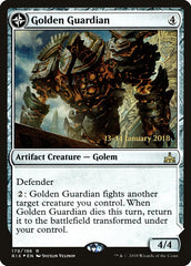Golden Guardian // Gold-Forge Garrison [Rivals of Ixalan Prerelease Promos] | Good Games Morley