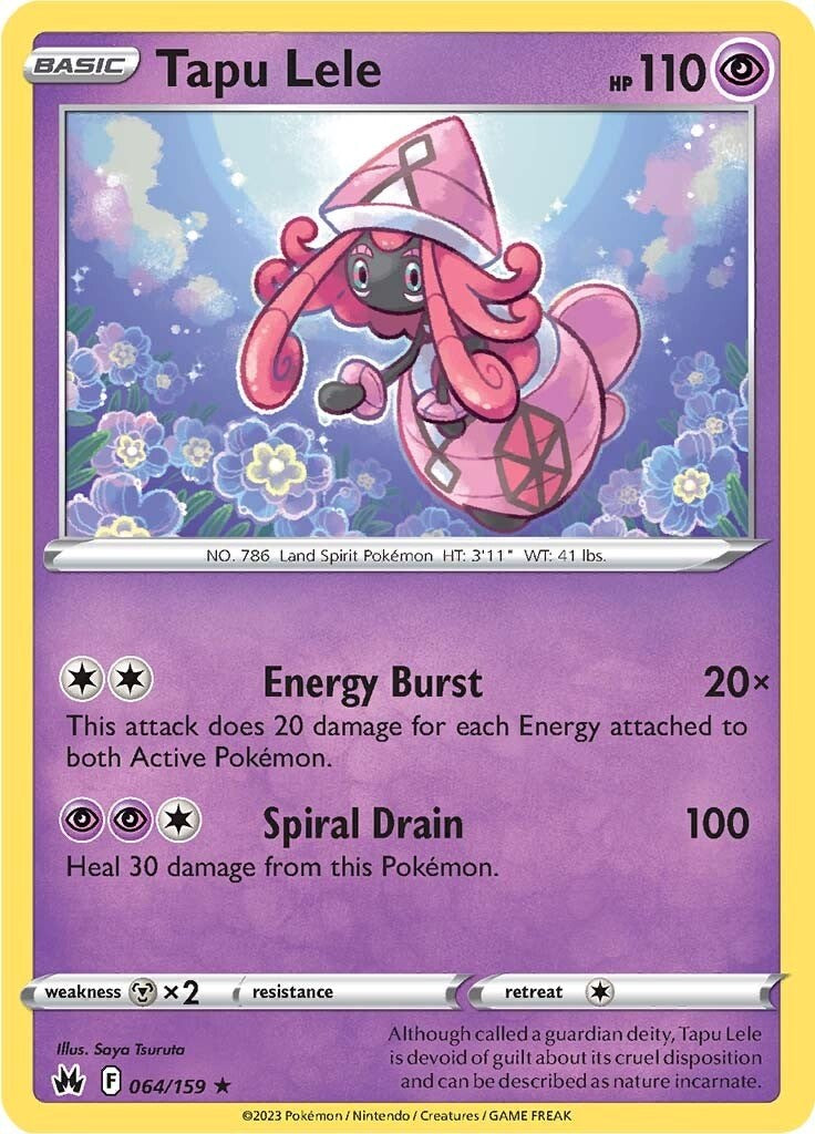 Tapu Lele (064/159) [Sword & Shield: Crown Zenith] | Good Games Morley