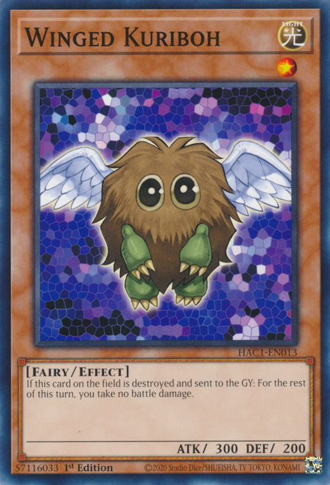 Winged Kuriboh [HAC1-EN013] Common | Good Games Morley