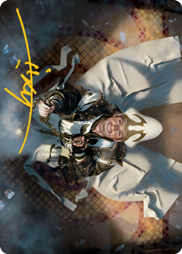 Jerren, Corrupted Bishop Art Card (Gold-Stamped Signature) [Innistrad: Midnight Hunt Art Series] | Good Games Morley