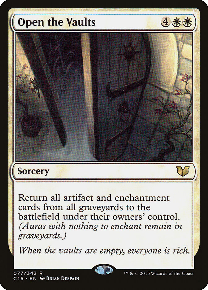 Open the Vaults [Commander 2015] | Good Games Morley