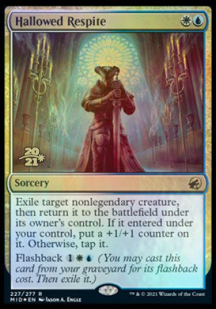 Hallowed Respite [Innistrad: Midnight Hunt Prerelease Promos] | Good Games Morley