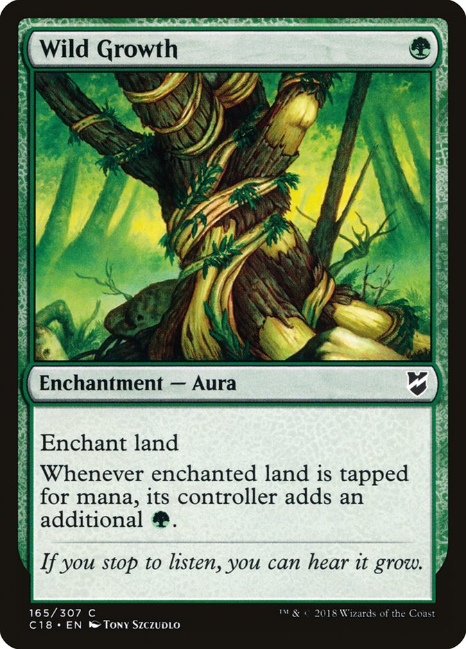 Wild Growth [Commander 2018] | Good Games Morley