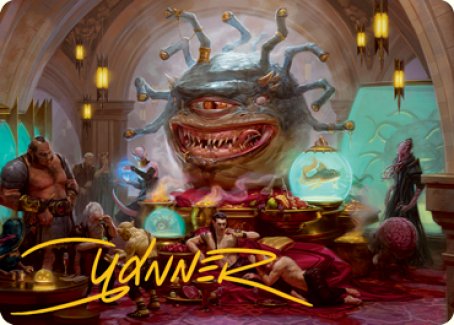 Xanathar, Guild Kingpin Art Card (Gold-Stamped Signature) [Dungeons & Dragons: Adventures in the Forgotten Realms Art Series] | Good Games Morley