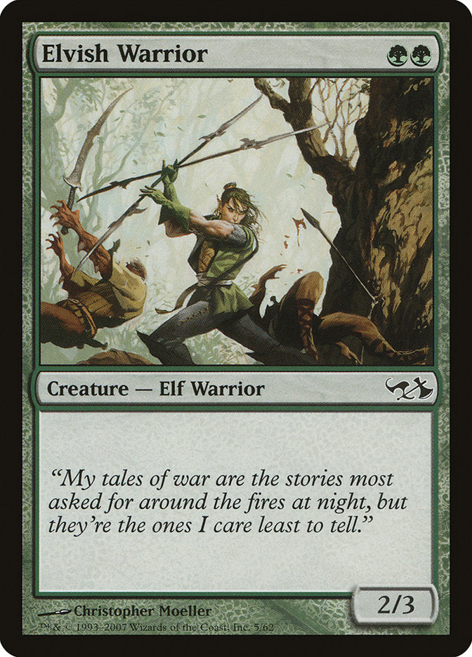 Elvish Warrior [Duel Decks: Elves vs. Goblins] | Good Games Morley