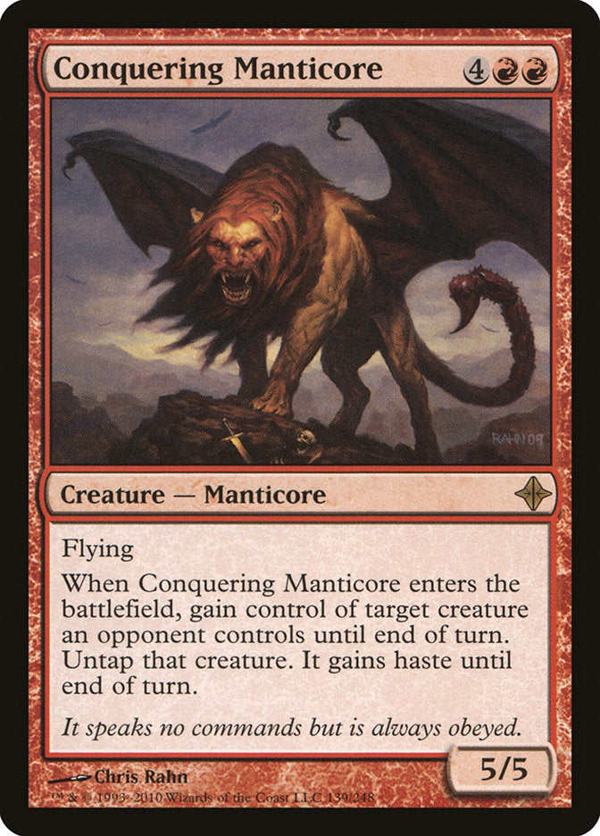 Conquering Manticore [Rise of the Eldrazi] | Good Games Morley