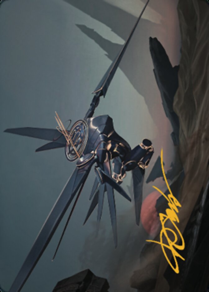 Steel Seraph Art Card (Gold-Stamped Signature) [The Brothers' War Art Series] | Good Games Morley
