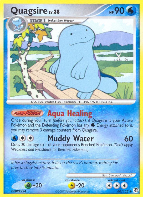 Quagsire (60/132) [Diamond & Pearl: Secret Wonders] | Good Games Morley