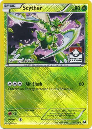 Scyther (4/108) (League Promo 2nd Place) [Black & White: Dark Explorers] | Good Games Morley
