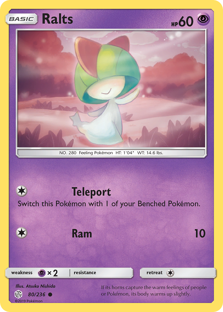 Ralts (80/236) [Sun & Moon: Cosmic Eclipse] | Good Games Morley
