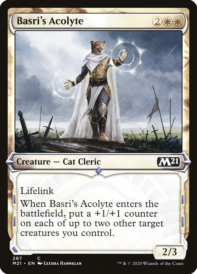 Basri's Acolyte (Showcase) [Core Set 2021] | Good Games Morley