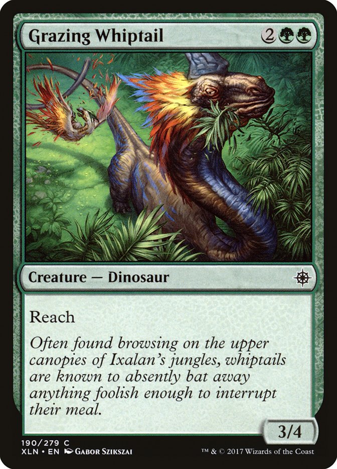 Grazing Whiptail [Ixalan] | Good Games Morley