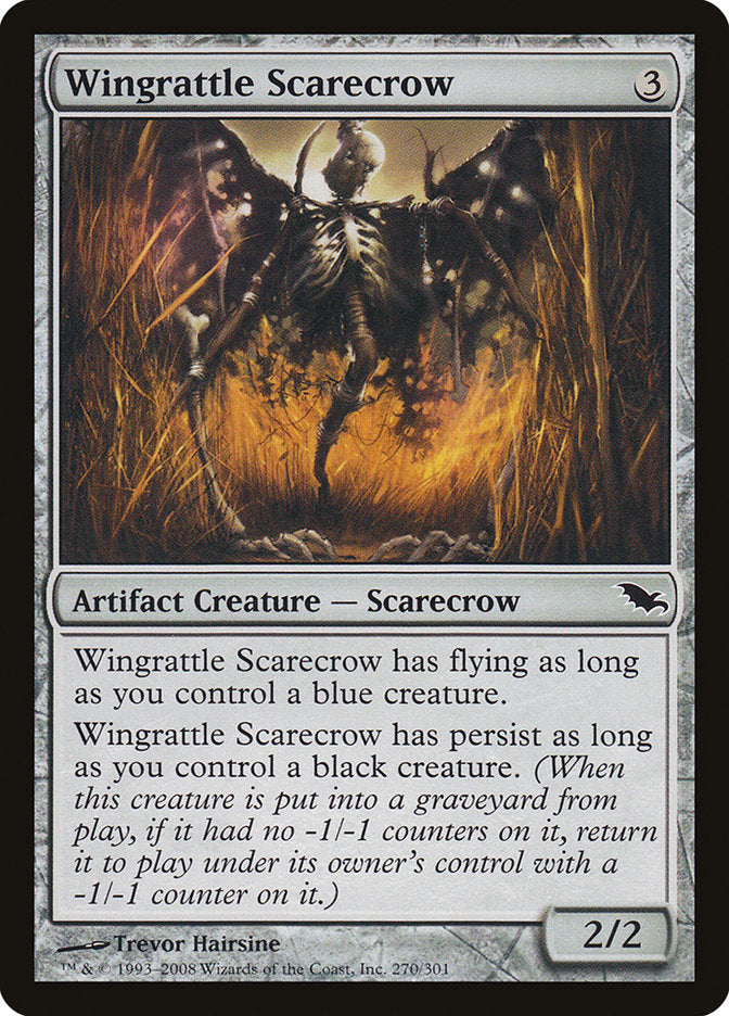 Wingrattle Scarecrow [Shadowmoor] | Good Games Morley