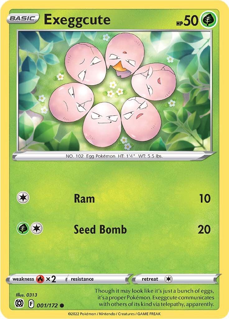 Exeggcute (001/172) [Sword & Shield: Brilliant Stars] | Good Games Morley