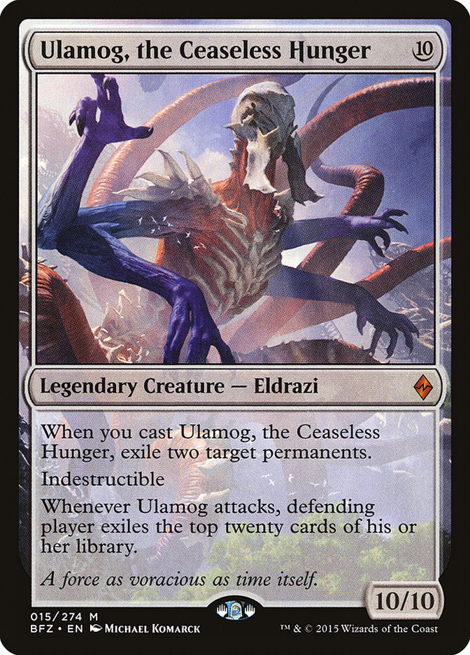 Ulamog, the Ceaseless Hunger [Battle for Zendikar] | Good Games Morley