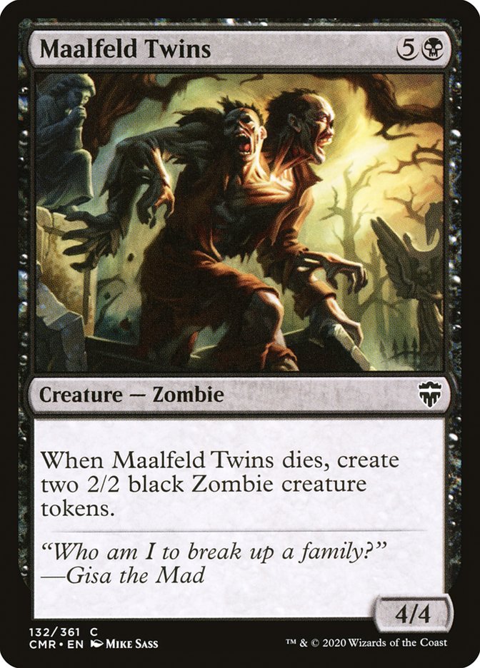 Maalfeld Twins [Commander Legends] | Good Games Morley