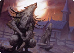 Lord of the Ulvenwald Art Card [Innistrad: Midnight Hunt Art Series] | Good Games Morley
