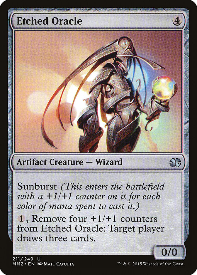 Etched Oracle [Modern Masters 2015] | Good Games Morley