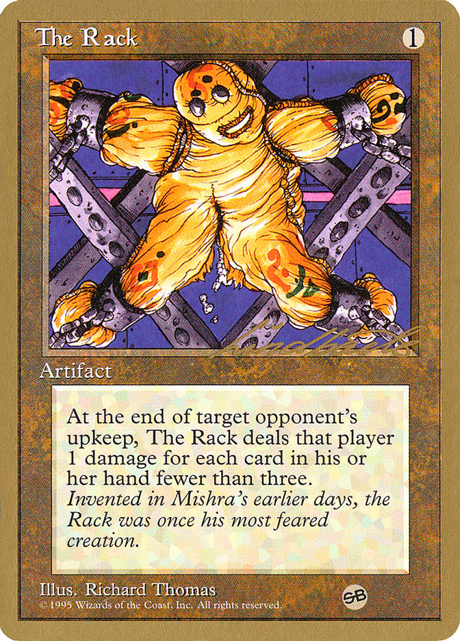 The Rack (Leon Lindback) (SB) [Pro Tour Collector Set] | Good Games Morley