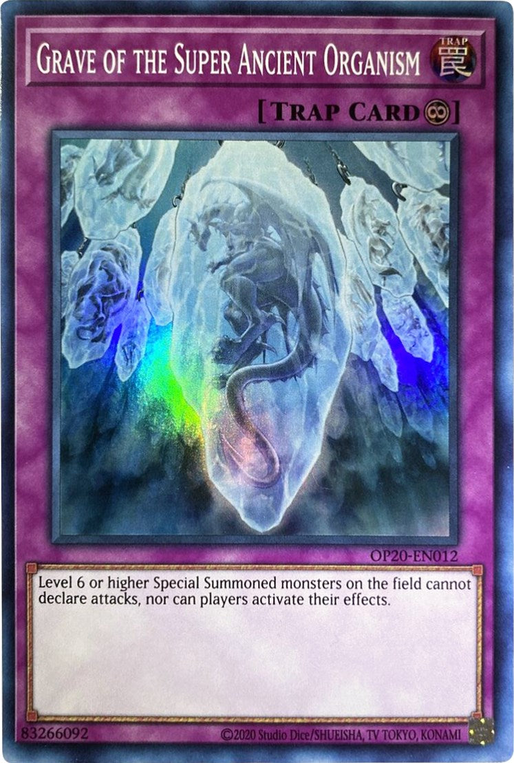 Grave of the Super Ancient Organism [OP20-EN012] Super Rare | Good Games Morley