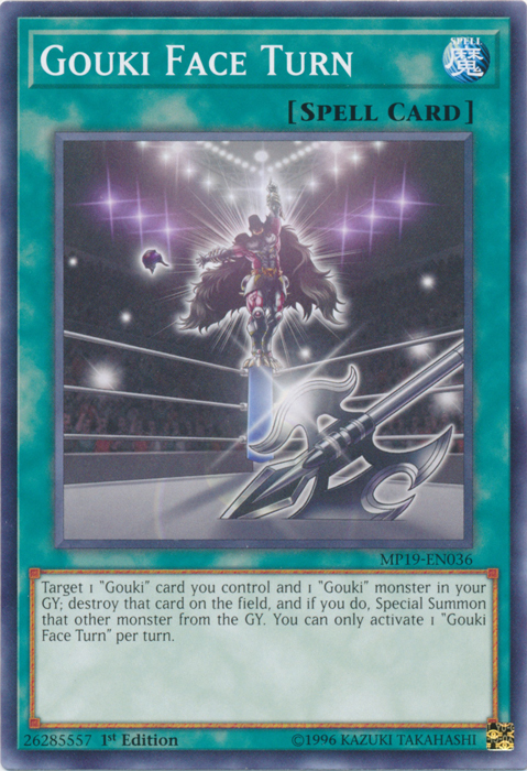 Gouki Face Turn [MP19-EN036] Common | Good Games Morley