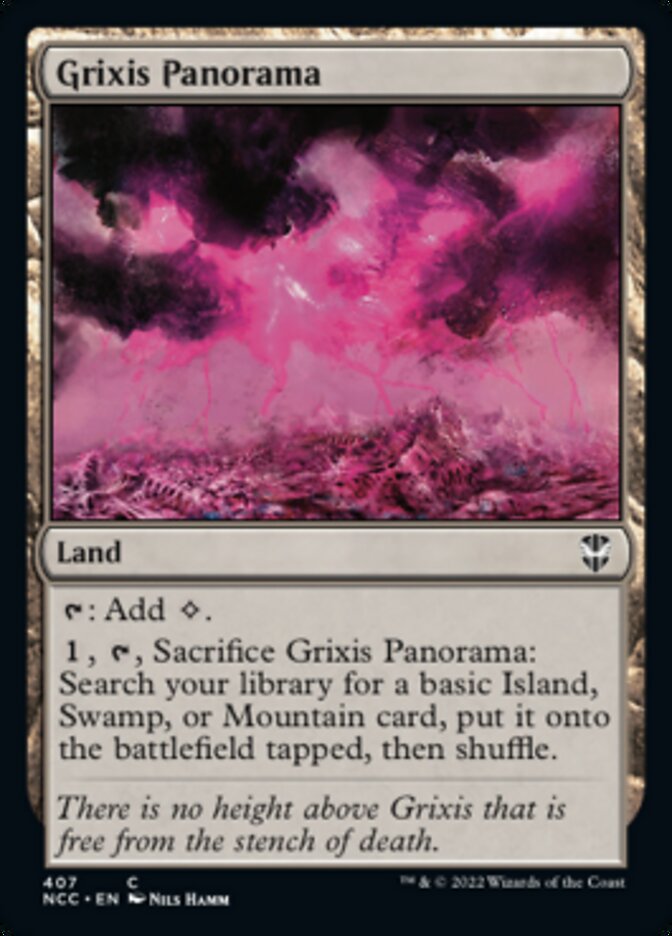 Grixis Panorama [Streets of New Capenna Commander] | Good Games Morley
