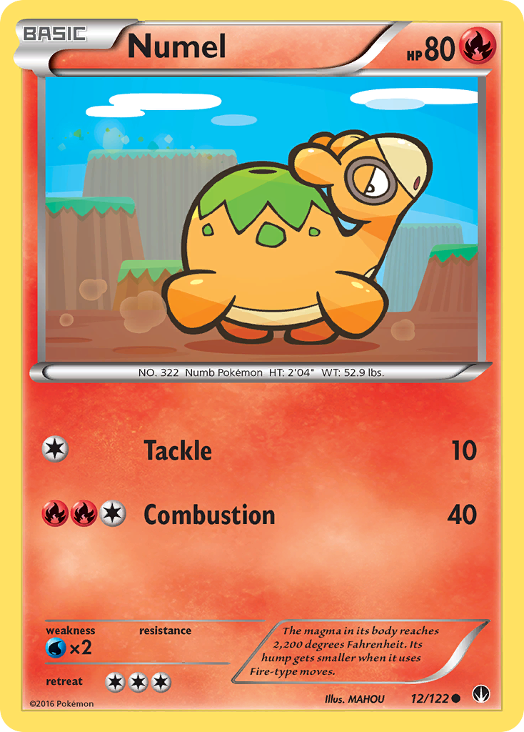 Numel (12/122) [XY: BREAKpoint] | Good Games Morley