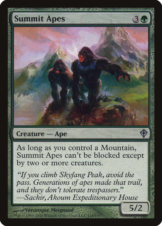 Summit Apes [Worldwake] | Good Games Morley