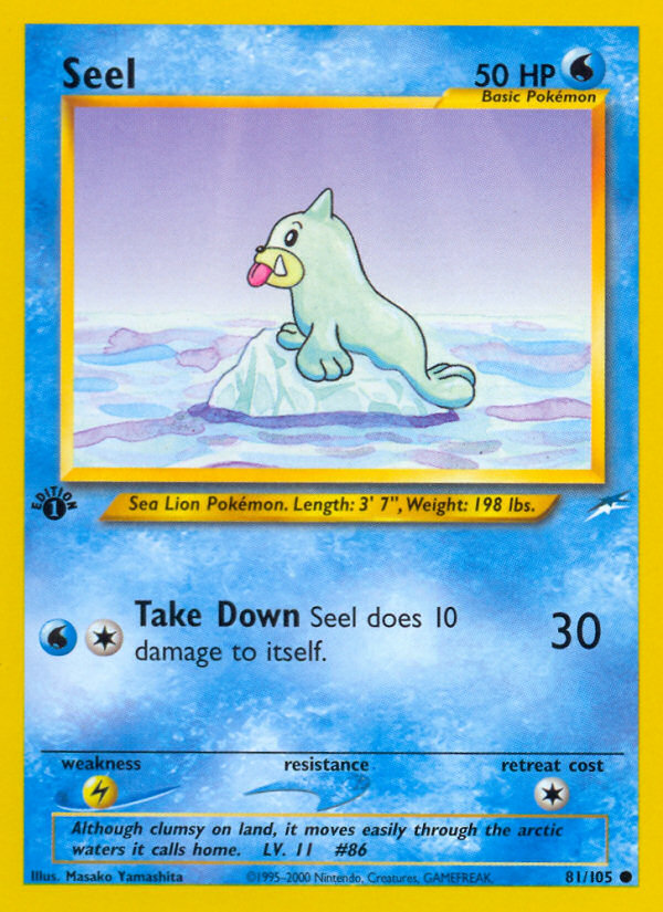 Seel (81/105) [Neo Destiny 1st Edition] | Good Games Morley