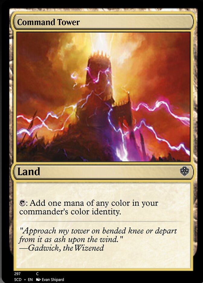 Command Tower [Starter Commander Decks] | Good Games Morley
