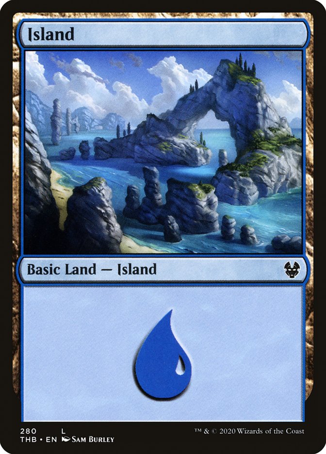 Island (280) [Theros Beyond Death] | Good Games Morley