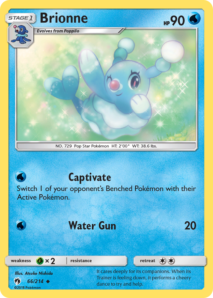 Brionne (66/214) [Sun & Moon: Lost Thunder] | Good Games Morley
