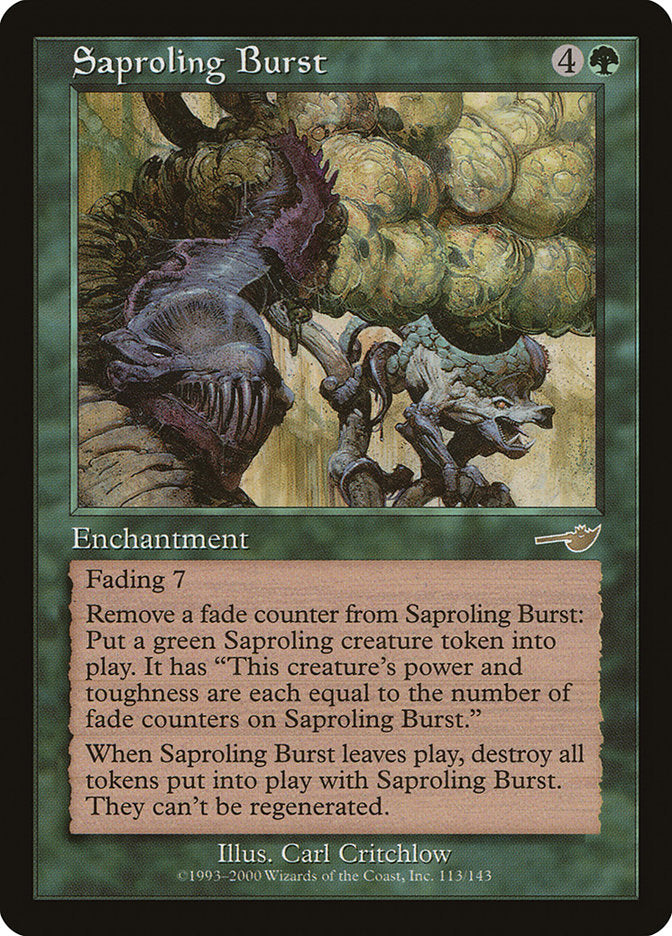 Saproling Burst [Nemesis] | Good Games Morley