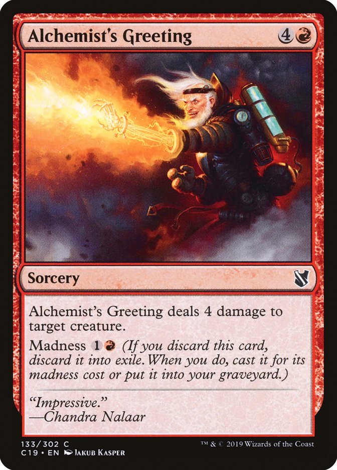 Alchemist's Greeting [Commander 2019] | Good Games Morley