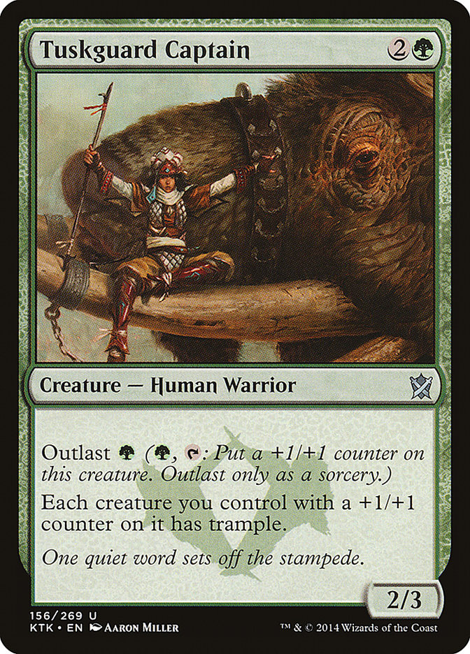 Tuskguard Captain [Khans of Tarkir] | Good Games Morley